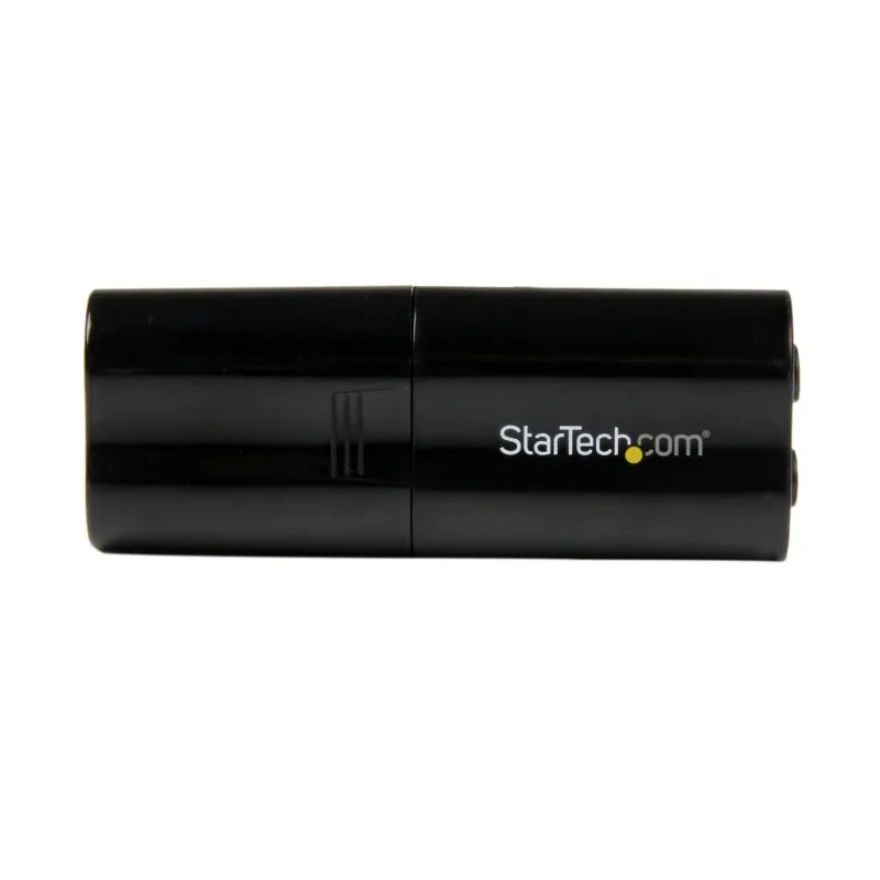 StarTech.com 2 Channel USB 2.0 External Sound Card with 3.5 mm Mini Jack Audio Interface ICUSBAUDIOB