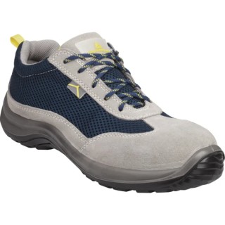 Delta Plus Unisex Blue, Grey Composite Safety Trainer Lace Up UK 7 EU 41 ASTIS1P