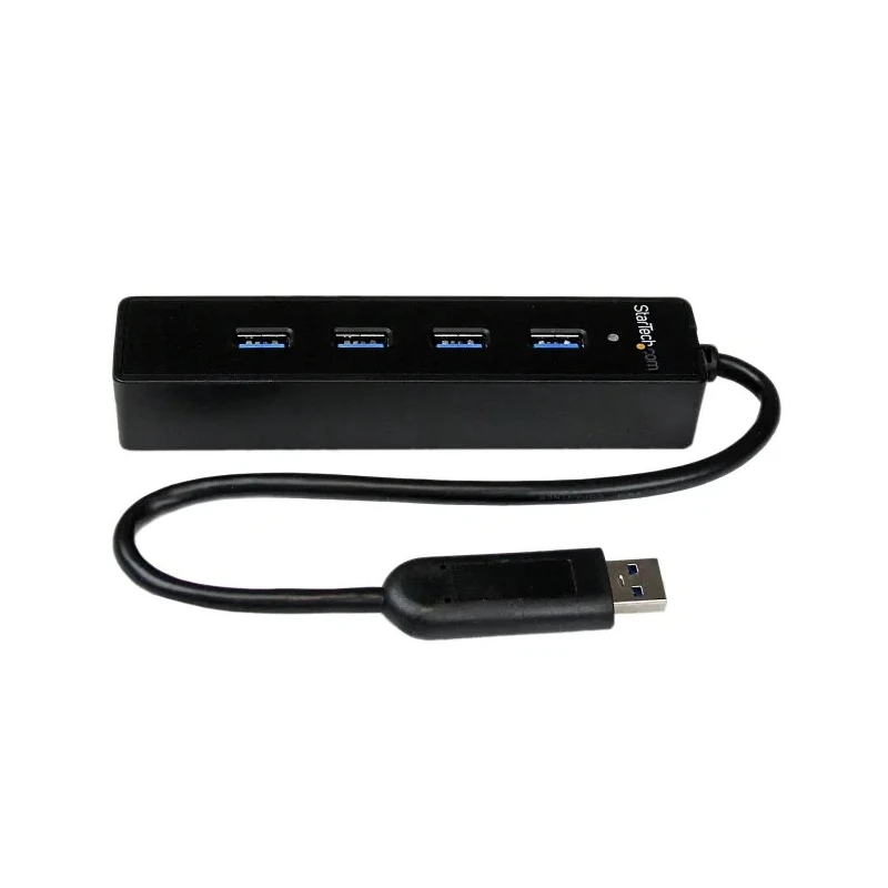 StarTech.com 4 Port USB 3.0 USB Hub, USB Powered, Dimensions 137 mm x 22 mm x 30 mm ST4300PBU3