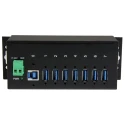 StarTech.com 7 Port USB 3.0 USB Hub Terminal Connector Powered 54mm Width 145mm Depth 45mm Height ST7300USBME