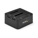 StarTech.com USB 3.0 Hard Drive Docking Station 2.5 & 3.5 inch SATA Dual Bay 148 x 132 x 70 mm SDOCK2U33