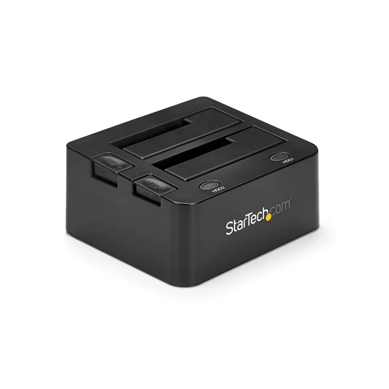 StarTech.com USB 3.0 Hard Drive Docking Station 2.5 & 3.5 inch SATA Dual Bay 148 x 132 x 70 mm SDOCK2U33