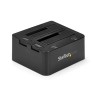 StarTech.com USB 3.0 Hard Drive Docking Station 2.5 & 3.5 inch SATA Dual Bay 148 x 132 x 70 mm SDOCK2U33