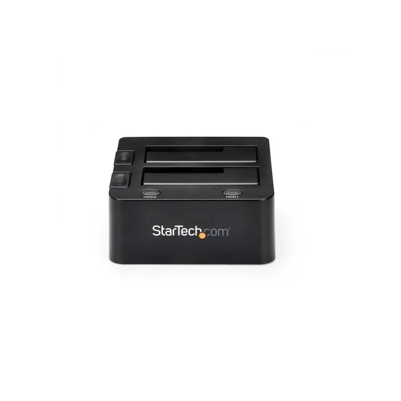 StarTech.com USB 3.0 Hard Drive Docking Station 2.5 & 3.5 inch SATA Dual Bay 148 x 132 x 70 mm SDOCK2U33