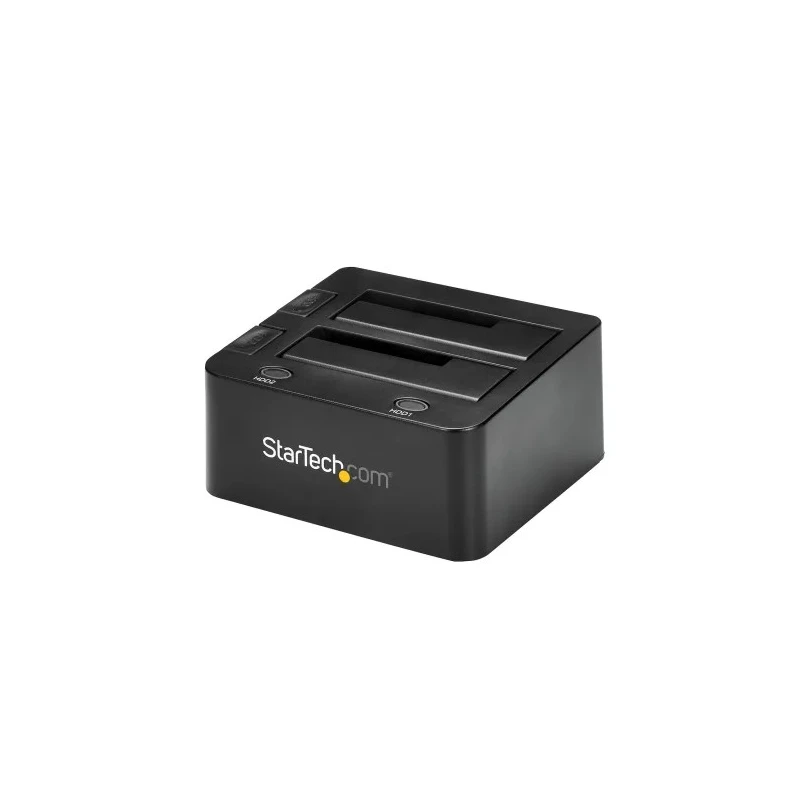 StarTech.com USB 3.0 Hard Drive Docking Station 2.5 & 3.5 inch SATA Dual Bay 148 x 132 x 70 mm SDOCK2U33
