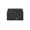 StarTech.com USB 3.0 Hard Drive Docking Station 2.5 & 3.5 inch SATA Dual Bay 148 x 132 x 70 mm SDOCK2U33