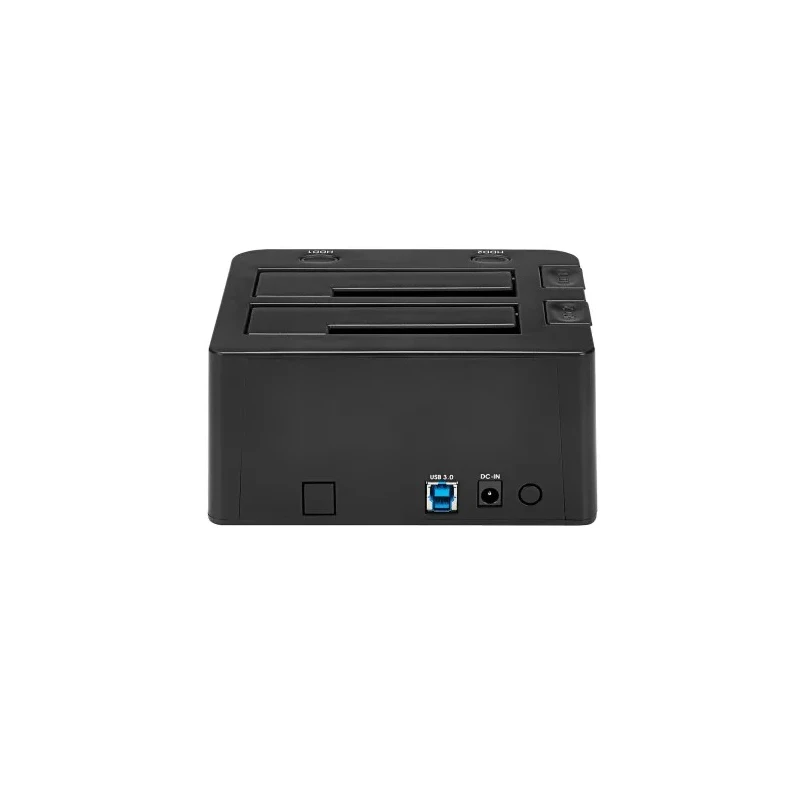 StarTech.com USB 3.0 Hard Drive Docking Station 2.5 & 3.5 inch SATA Dual Bay 148 x 132 x 70 mm SDOCK2U33