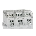 Weidmüller W Series Distribution Block Grey, 16mm², 25mm², 35mm² Cable CSA, 125A Current, 1-Level, Screw 1562190000