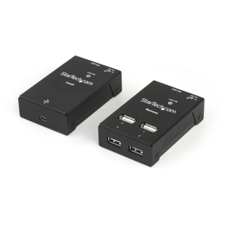 StarTech.com 4 Port USB 2.0 Catx USB Extender with 50m Extension Distance USB2004EXTV
