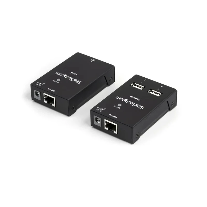 StarTech.com 4 Port USB 2.0 Catx USB Extender with 50m Extension Distance USB2004EXTV