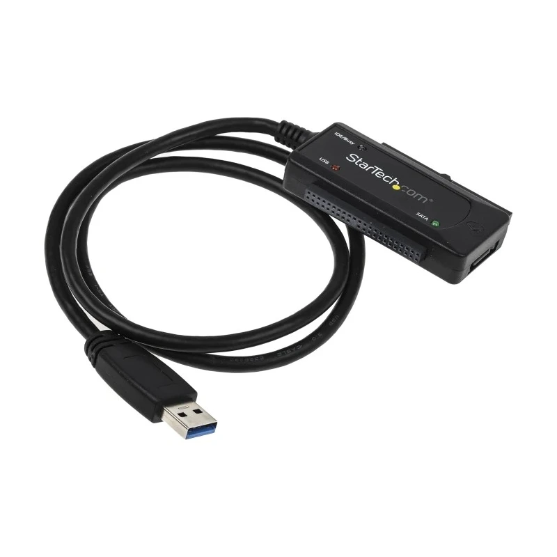 StarTech.com USB 3.0 SATA or IDE Hard Drive Adapter for 2.5 in and 3.5 in Drives 70 x 43 x 18 mm USB3SSATAIDE