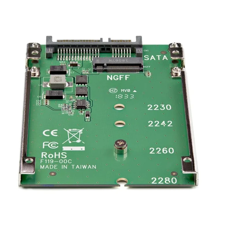StarTech.com Converter 2.5 in 100 x 70 x 7 mm SATA Interface, 6Gbps Data Transfer Speed SAT32M225