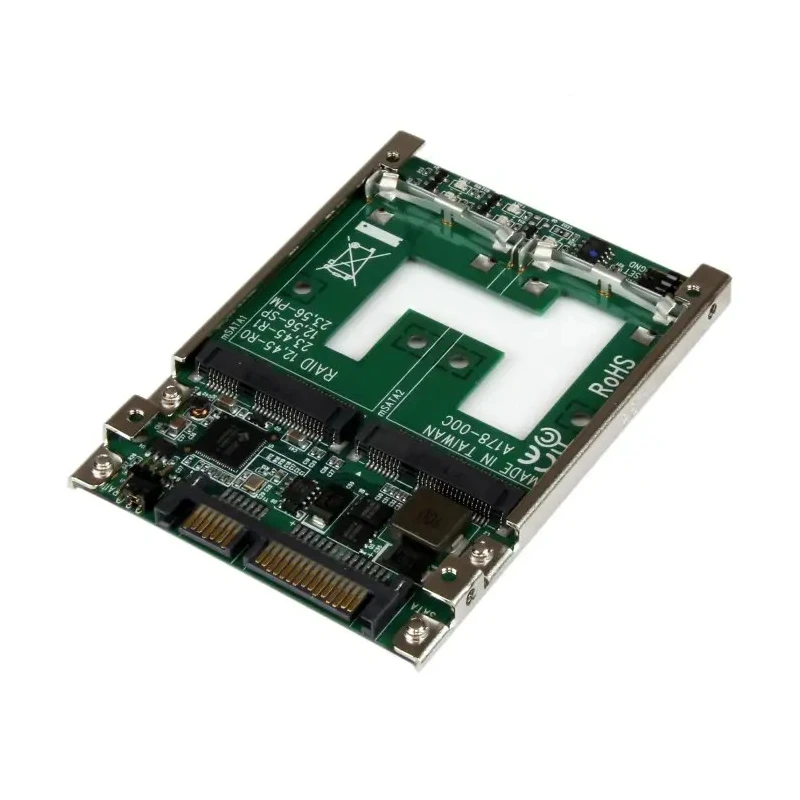 StarTech.com Hard Drive Adapter SATA Converter mSATA 6Gbps Data Transfer 97 x 70 x 7 mm 25SAT22MSAT