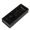 StarTech.com 4 Port USB 3.0 USB Hub with AC Adapter Powered, Metal Enclosure, 45 mm x 24 mm x 110 mm ST4300U3C3