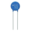 TDK Metal Oxide Varistor Lead Mount 10mm Diameter 12mm Length 220pF Capacitance 25A Clamping Current B72210S0271K101