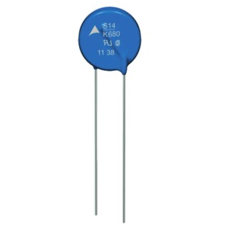 TDK Standard Metal Oxide Varistor 315 pF 50 A Clamping Voltage 2970 V Varistor Voltage 620 V B72214S0381K