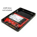 StarTech.com SATA to Mini SATA Adapter 100 x 70 x 8.1 mm SAT2MSAT25