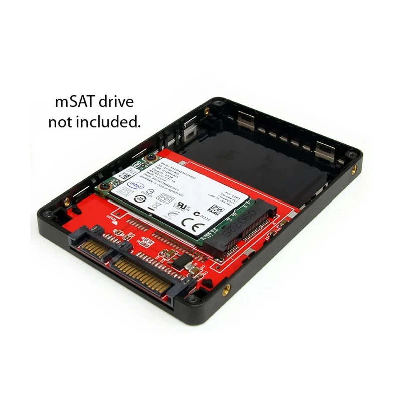 StarTech.com SATA to Mini SATA Adapter 100 x 70 x 8.1 mm SAT2MSAT25