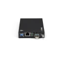StarTech.com Gigabit Ethernet RJ45 to LC Fibre Media Converter Single Mode 2000 Mbps 10 km Distance ET91000SM10