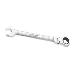 Facom Combination Ratchet Spanner Satin Chrome 141.5mm Overall Length 7/16 in 467F.7/16
