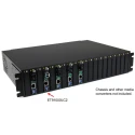 StarTech.com Multimode Ethernet Media Converter RJ45 LC, 1000Mbps Network Speed, Half Duplex Full Duplex 550m 