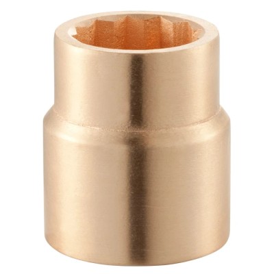 Facom 1 in Drive 32 mm 12 Point Square Socket Beryllium Copper Alloy 60mm Overall Length M.32SR
