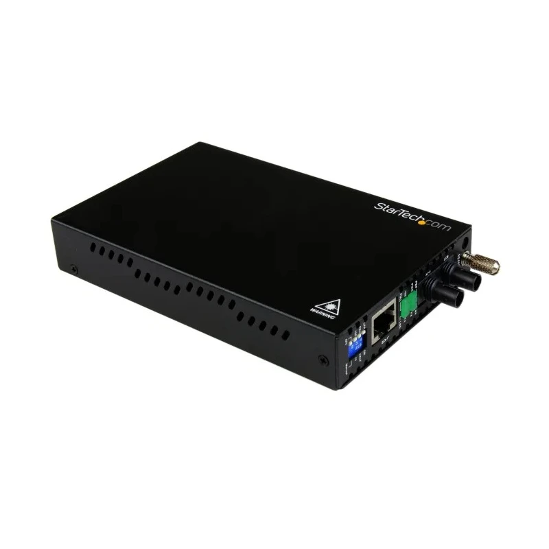 StarTech.com Media Converter RJ45 ST, Multimode 100Mbps Ethernet, Half Duplex and Full Duplex, 2 km 