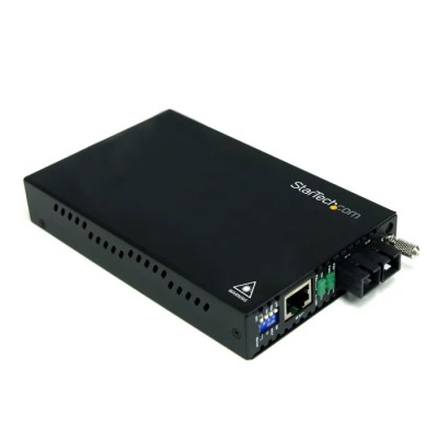 StarTech.com Ethernet RJ45 SC Multimode Media Converter 100Mbps Half Duplex Full Duplex 2 km 