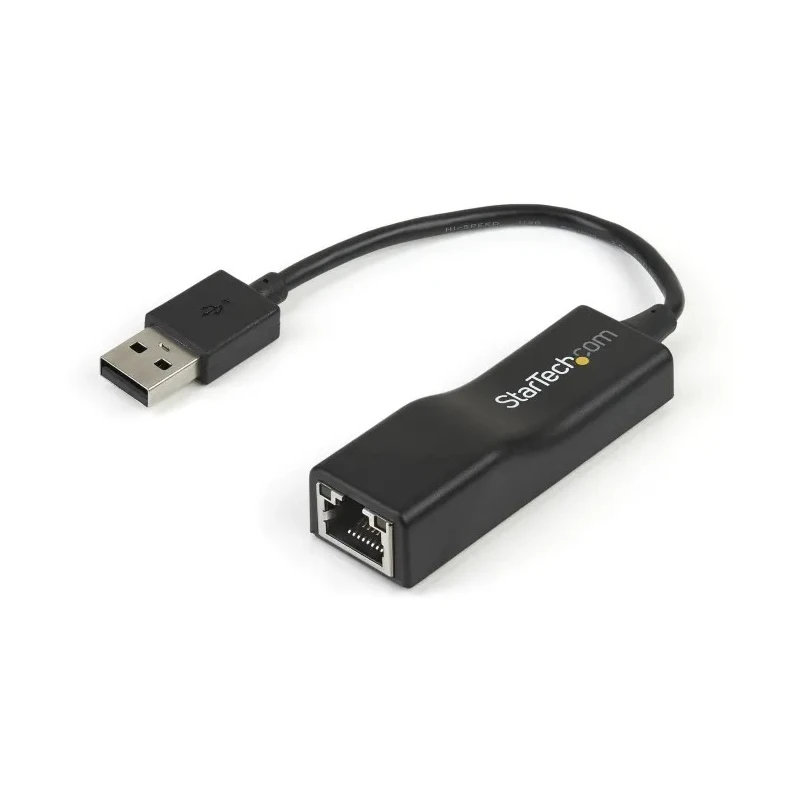 StarTech.com USB 2.0 100Mbps Network Speed USB Ethernet Adapter Black, 150 mm USB2100