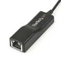 StarTech.com USB 2.0 100Mbps Network Speed USB Ethernet Adapter Black, 150 mm USB2100