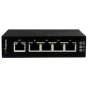 StarTech.com Unmanaged 5 Port Gigabit Switch 10/100/1000 Mbps 9K Jumbo Frame Support IES51000