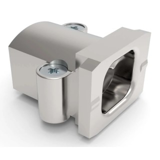 TE Connectivity Cable Clamp for Use with Rail D-Sub Backshells 1-2308272-1