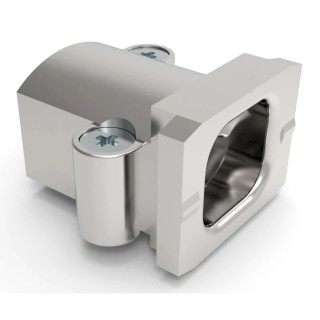 TE Connectivity Cable Clamp for Use With Rail D-Sub Backshells 1-2308272-7