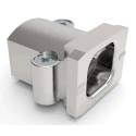 TE Connectivity Zinc Alloy Cable Clamp for Use With Rail D-Sub Backshells 1-2308272-4