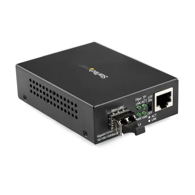 StarTech.com LC, RJ45 Media Converter Multimode Full Duplex 550m 
