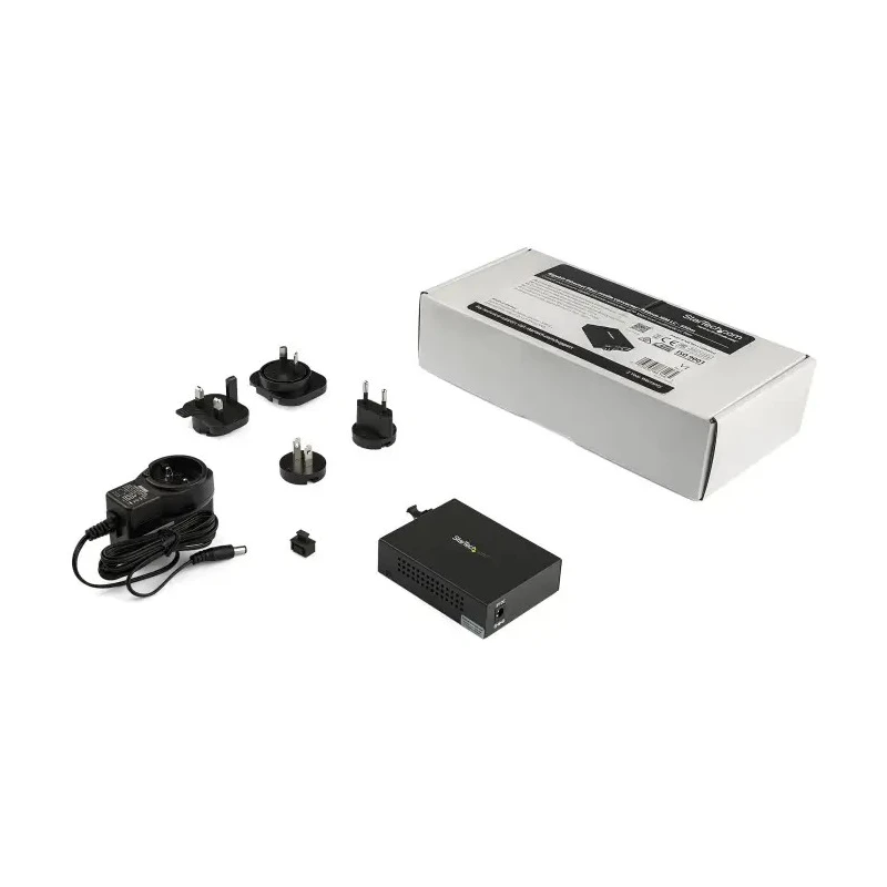 StarTech.com LC, RJ45 Media Converter Multimode Full Duplex 550m 