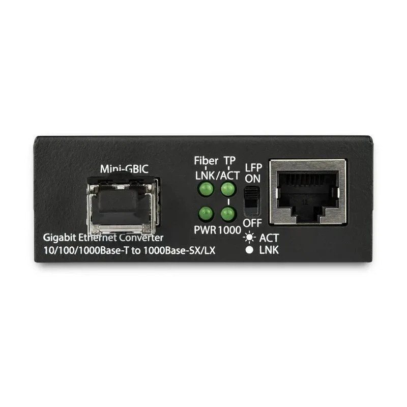 StarTech.com LC, RJ45 Media Converter Multimode Full Duplex 550m 