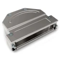TE Connectivity Die Cast Zinc Angled D-Sub Backshell Strain Relief 1-2308345-1