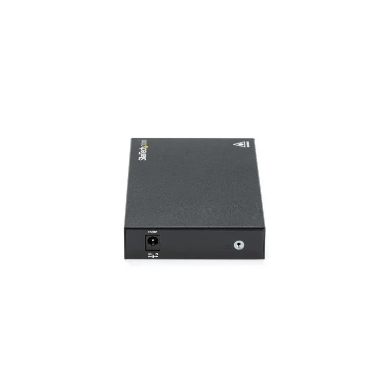 StarTech.com Ethernet Media Converter, LC and RJ45 Ports, Single Mode, Full Duplex and Half Duplex, 20 km 