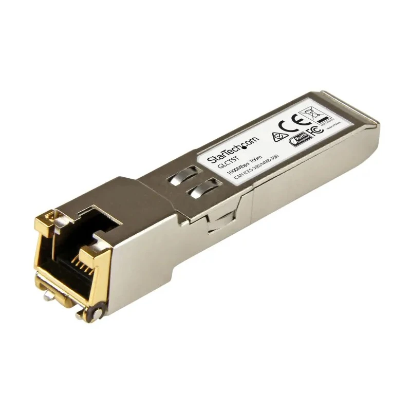 StarTech.com RJ45 Copper Transceiver Module 1000Mbps, 100m Maximum Transfer Distance, CE, IEEE 802.3ae, RoHS Compliant 