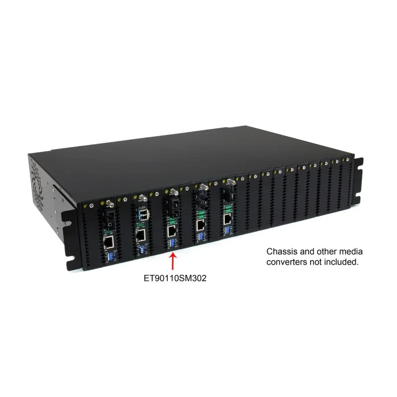 StarTech.com SC, RJ45 Ethernet Media Converter Single Mode 30 km 