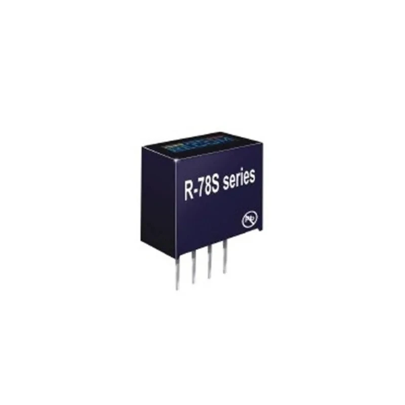 Recom Switching Regulator Through Hole 3.3V DC 100mA Output, 0.33W Power Efficiency 93% R-78S3.3-0.1