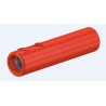 Staubli Red Female Banana Socket 4 mm Connector M4 Thread Termination 600V 32A Nickel Plating 23.1035-22