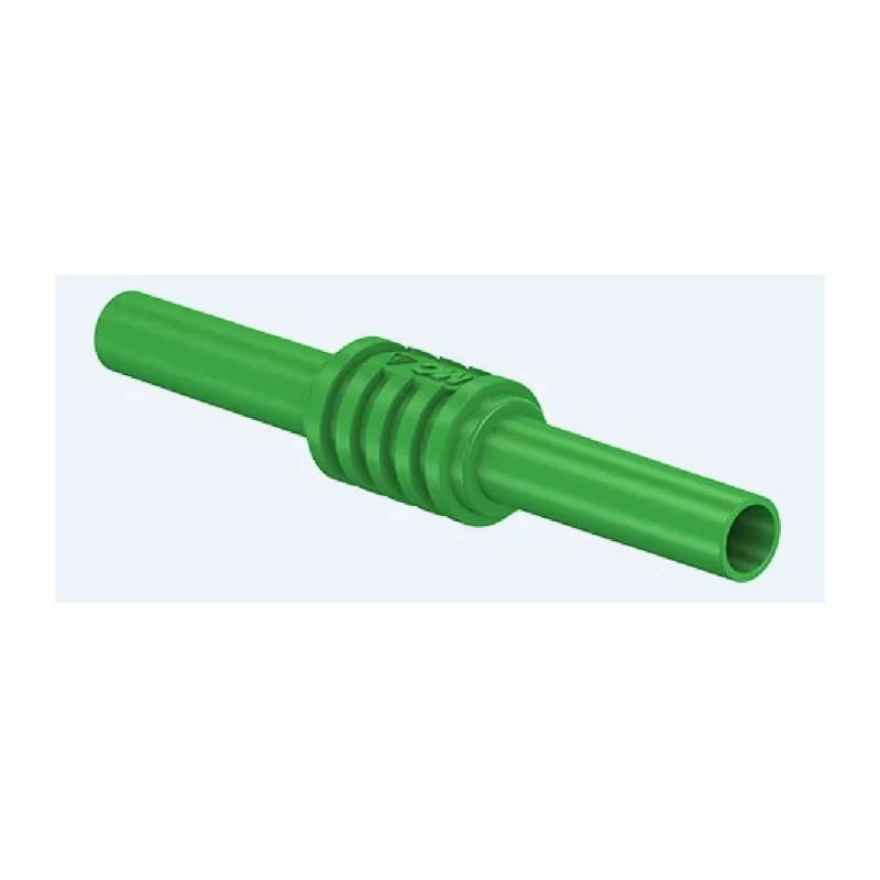 Staubli Green Banana Coupler With Brass Contacts 32A 1kV 66.9123-25