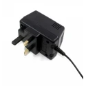 RS PRO 9W 9V AC AC/AC Adapter Type G Plug 2.1 x 5.5 x 12 mm Centre Positive Cable 1.8m 950mA 139-1769