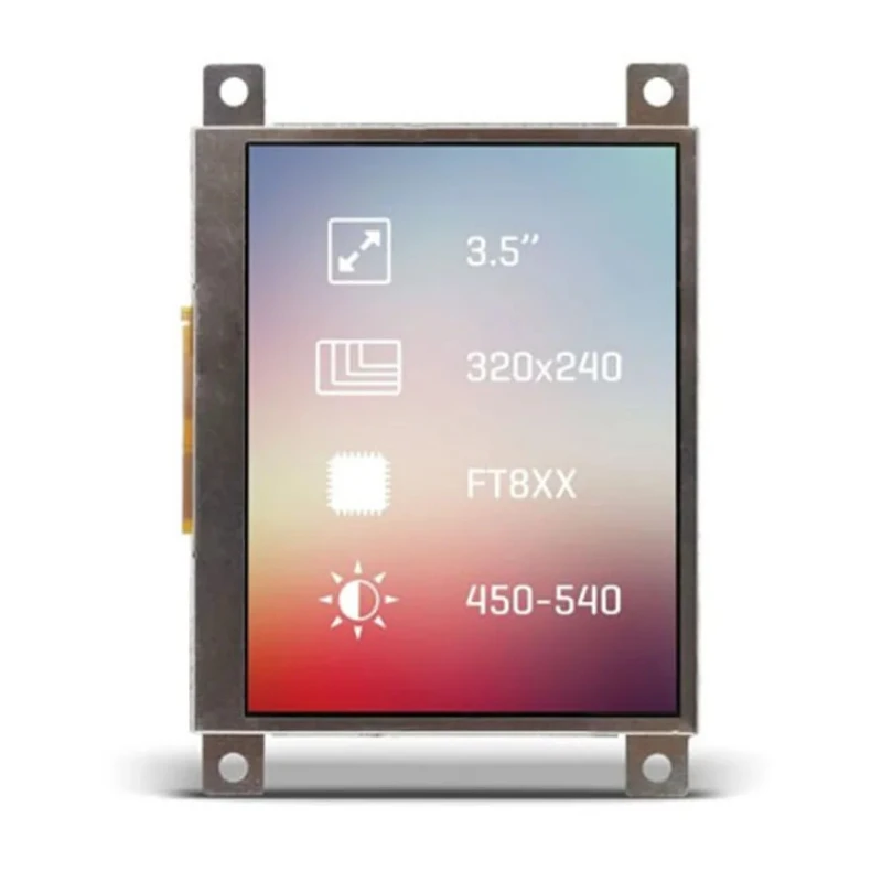 MikroElektronika 3.5 in LCD Colour Display 320 x 240 pixel MIKROE-2161