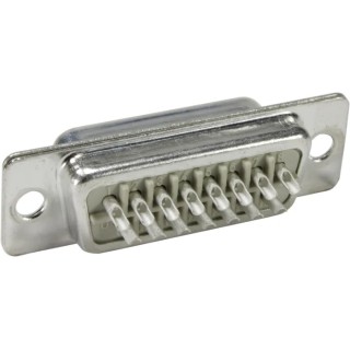 HARTING SV TSDC 37 Way Straight Panel Mount D-Sub Connector with Flange Male 1kV 7.5A 09670375615