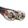 Siretta ASM Series 10 m LLC200A Coaxial Cable 50 Ω Black LSZH Jacket Terminated LLC200A