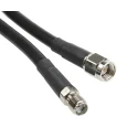 Siretta ASM Series Coaxial Cable 20 m Length 50 Ω Characteristic Impedance LSZH Jacket Black LLC200A Model LLC200A