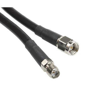 Siretta ASM Series Coaxial Cable 20 m Length 50 Ω Characteristic Impedance LSZH Jacket Black LLC200A Model LLC200A
